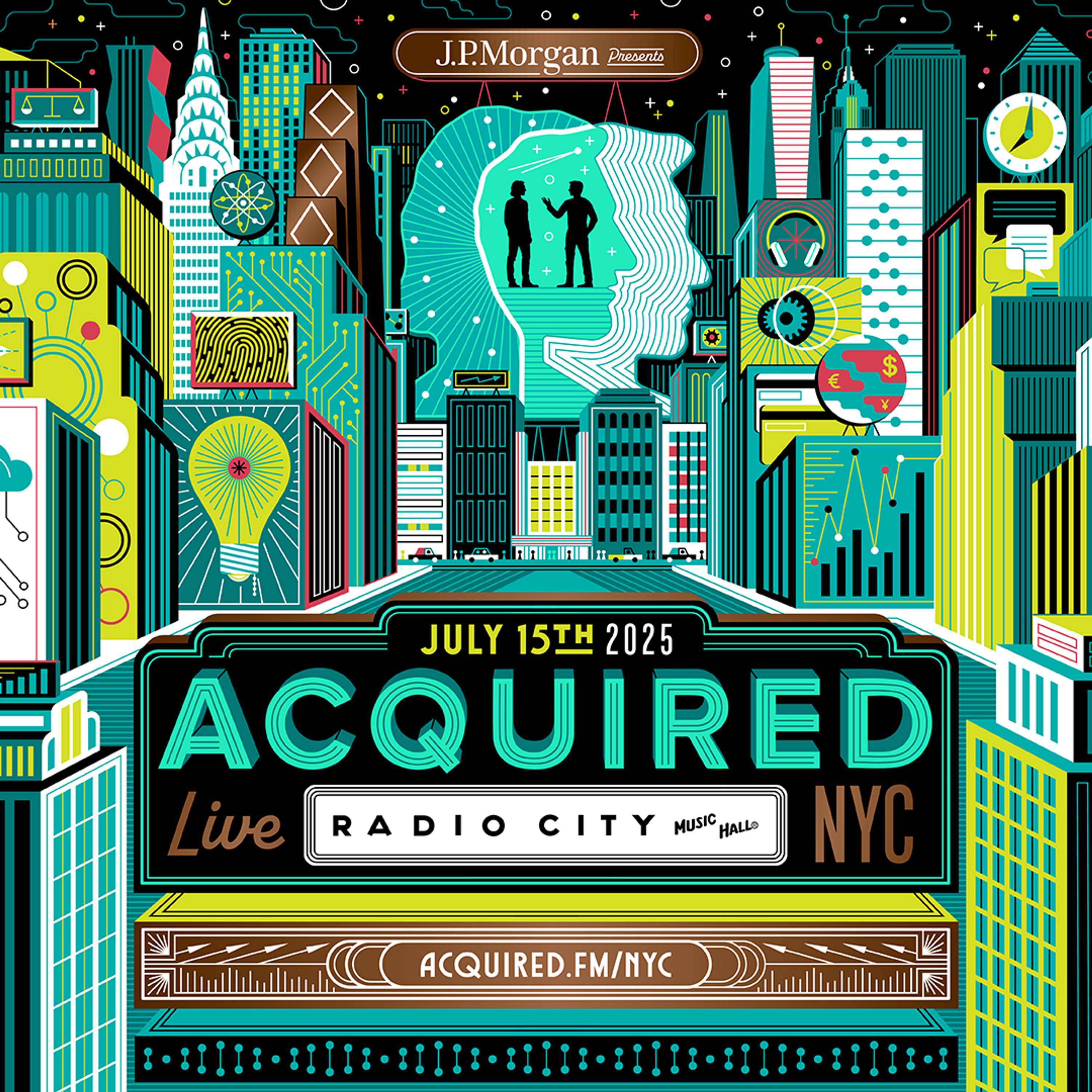 Announcement: Acquired Live at Radio City Music Hall!